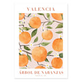 Abstract Lemon Flower Eye Orange Vintage Plant Wall Art Canvas Painting Posters and Prints Wall Pictures for Living Room Decor
