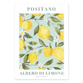 Abstract Lemon Flower Eye Orange Vintage Plant Wall Art Canvas Painting Posters and Prints Wall Pictures for Living Room Decor